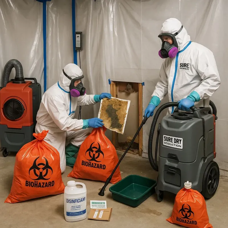 Contaminated Water Handling Protocols process in Cornell, WI
